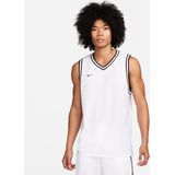 Nike DNA Dri-FIT basketbaljersey voor heren - Wit