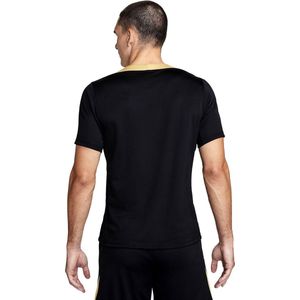 NIKE - strike men's dri-fit short-sle - T-shirt voetbal train km here - Zwart