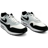 Nike Air Max 1 Wit/Pure Platinum/Zwart Heren Sneakers F2 107