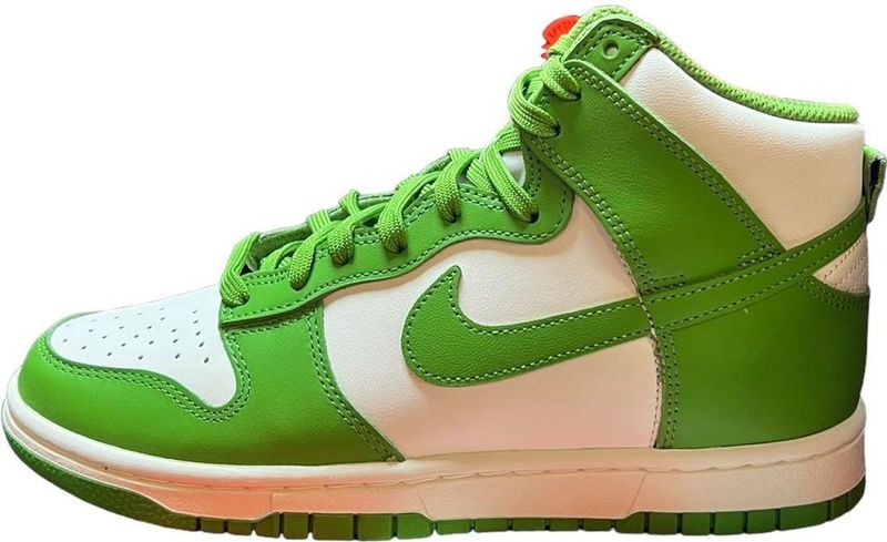 Nike - Dunk High - Schoenen - Zwart - Leer