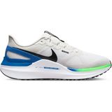 nike air zoom structure 25 running shoes white green blue