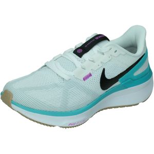 nike air zoom structure 25 women s running shoes white blue