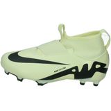 Nike jr. Mercurial superfly 9 academy fg/mg in de kleur geel.