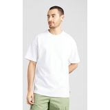 Nike Sportswear Heren T-shirts - Wit - Maat: XL - Katoen Jersey - Foot Locker