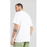 Nike Sportswear Heren T-shirts - Wit - Maat: XL - Katoen Jersey - Foot Locker