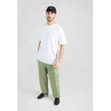 Nike Sportswear Heren T-shirts - Wit - Maat: XL - Katoen Jersey - Foot Locker