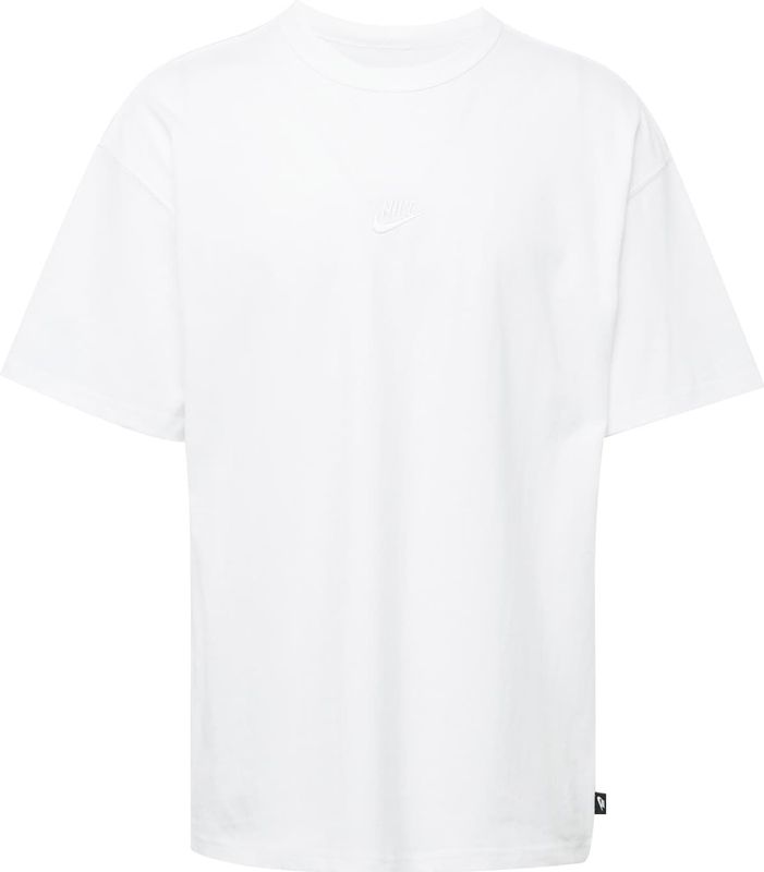 Nike Sportswear Heren T-shirts - Wit - Maat: XL - Katoen Jersey - Foot Locker