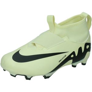 Nike jr. Mercurial superfly 9 academy fg/mg in de kleur geel.