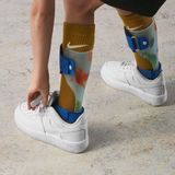 Nike - Air Force 1 '07 LV8 Kids - Basketbalschoenen - Wit - Materiaal: Leer