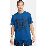 Nike - M Nk Df Rise 365 Run Div Ss - Sporttop - Court Blue/Black/Refblk