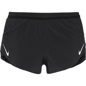 nike aeroswift 2in split short heren zwart