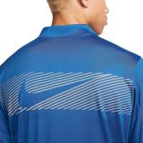 Nike element flash dri-fit -zip top in de kleur zwart