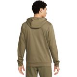 NIKE - dry men' dri-fit hooded fitne - Vest training heren - Bruin