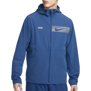 Nike Unlimited Flash Trainingsjas Heren Running Blauw M