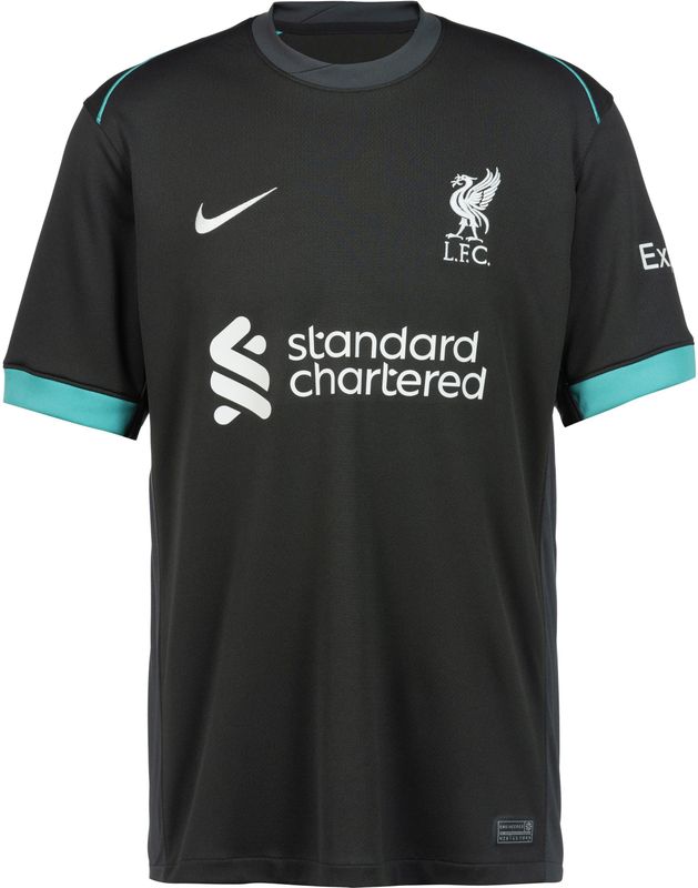 Nike Liverpool Fc Short Sleeve Top - Night Forest/Anthracite/Washed Teal