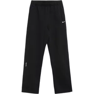 Heren wijde pijpen baggy joggingbroek met riem fleece gezellige wijde benen joggingbroek losse pasvorm open bodem open been rechte been track broek hoge taille losse pasvorm workout yoga broek heren
