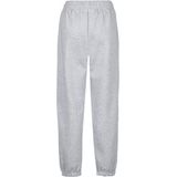 Nike Grijze Oversized Fleece Joggingbroek voor Dames - Hoge Taille
