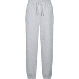 Nike Grijze Oversized Fleece Joggingbroek voor Dames - Hoge Taille