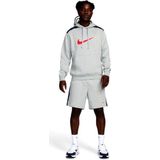 NIKE nsw sp flc hoodie bb - Hooded sportcasual heren - Grijs