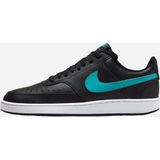 Nike Court Vision Low Sneakers Zwart Blauw Wit