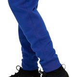 Cargobroek - Blauw - 80% Katoen 20% Polyester - Normale Pasvorm - Elastische Tailleband