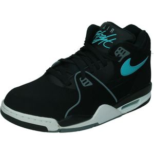 Nike Air Flight 89 - Black Aqua - Heren Basketbalschoenen Sneakers Zwart HF0102-001 - Maat EU 41 US 8