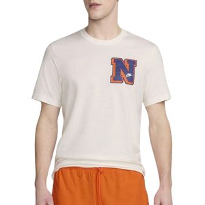 Sportshirt - Crème - Oranje - Blauw - 100% Katoen