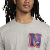 Nike - T-shirt - Katoen - Sportieve Look - Zwart