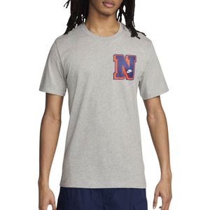 Nike - T-shirt - Katoen - Sportieve Look - Zwart