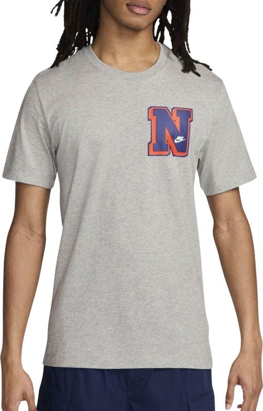 Nike - T-shirt - Katoen - Sportieve Look - Zwart