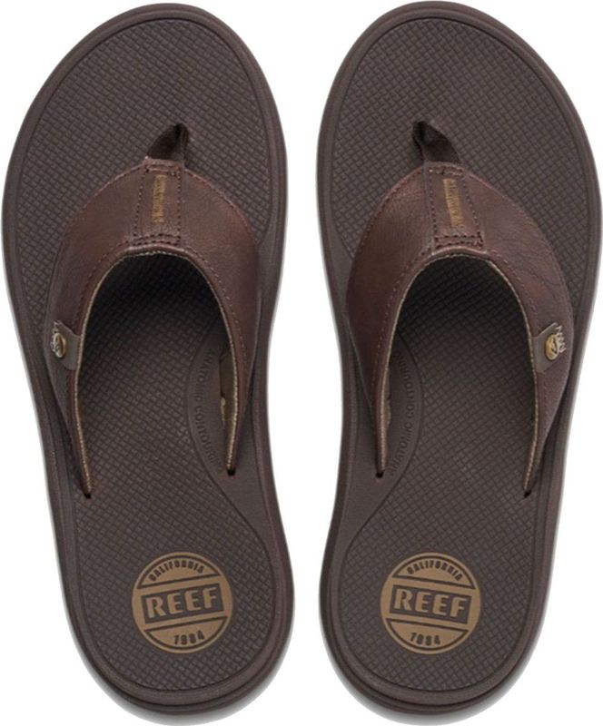 Reef - Phantom Nias - Slipper - Bruin - Veganistisch Leer - EVA Voetbed