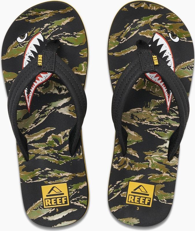 Reef - Ahi Tiger Shark - Slippers - Multicolor - Synthetisch