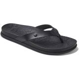 Reef - Cushion Porto Cruz - Slippers - Black Night - Veganistisch Leer