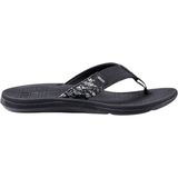 Reef - Santa Ana - Slipper - Black White - Veganistisch Leer