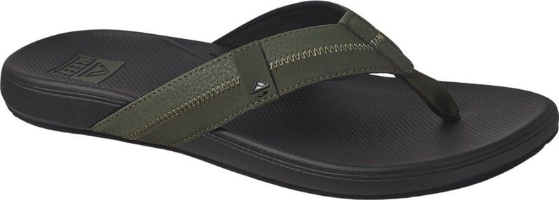 Reef Cushion Phantom 2 0 Olive Gum Heren Slippers - Zwart Olijfgroen