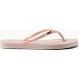 Reef Seaside Twist peach Parfait Dames Slippers - Lichtroze