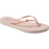 Reef Seaside Twist peach Parfait Dames Slippers - Lichtroze