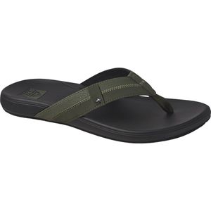 Reef Cushion Phantom 2 0 Olive Gum Heren Slippers - Zwart Olijfgroen