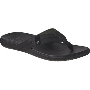 REEF - Cushion Phantom - Slipper - Zwart/Wit - Comfortabele Beach Slipper