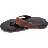 Reef Fanning Slide Heren Slippers - Zwart/Zilver
