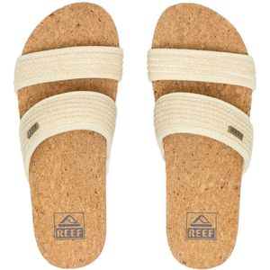 Reef - Cushion Vista Hi Vintage Raffia - Sandaal - Beige - Raffia