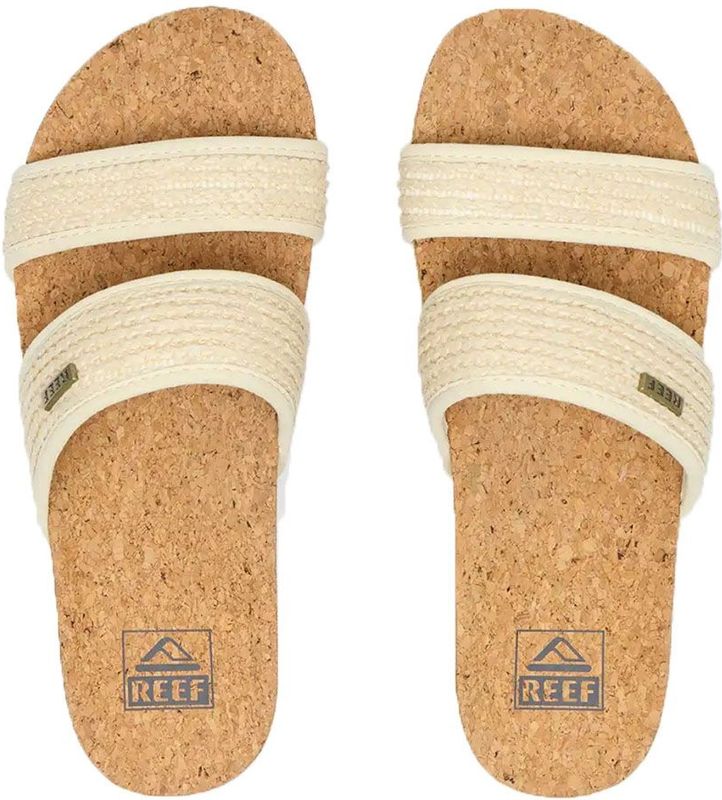 Reef - Cushion Vista Hi Vintage Raffia - Sandaal - Beige - Raffia