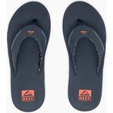 Reef - Fanning - Slippers - Zwart - Rubber - Anatomisch Voetbed