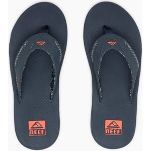 Reef - Fanning - Slippers - Zwart - Rubber - Anatomisch Voetbed