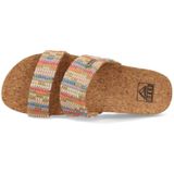 Reef - Cushion Vista Hi-Sandaal - Beige - Woven - Dames