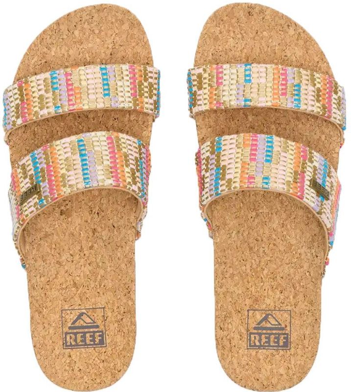 Reef - Cushion Vista Hi-Sandaal - Beige - Woven - Dames