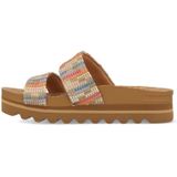 Reef - Cushion Vista Hi-Sandaal - Beige - Woven - Dames