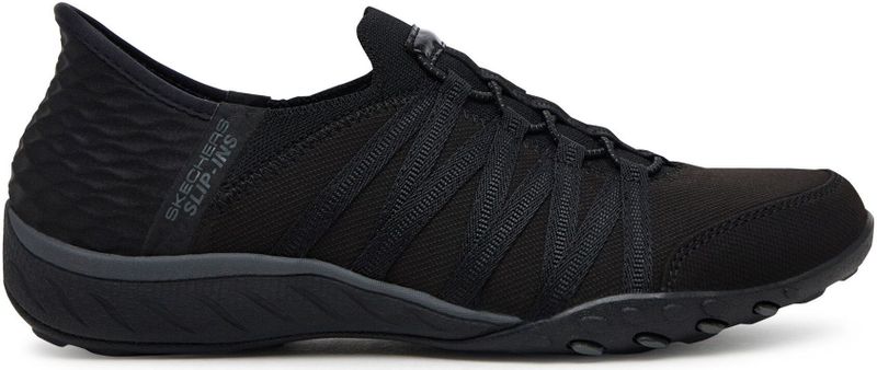 Skechers - Breathe-Easy ROLL-with-ME - Gymschoenen - Zwart - Ripstop Knit