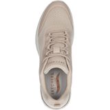 Skechers - Arch Fit S-Miles - Sneakers - Roze - Stof - Vetersluiting