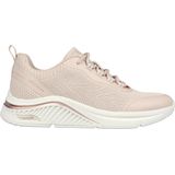Skechers - Arch Fit S-Miles - Sneakers - Roze - Stof - Vetersluiting